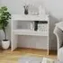 Everill Console Table with Undershelf - White, Engineered Wood
