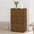 Everix 6-Door Storage Cabinet - Honey Brown, Pinewood