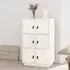 Everix 6-Door Storage Cabinet - White, Pinewood