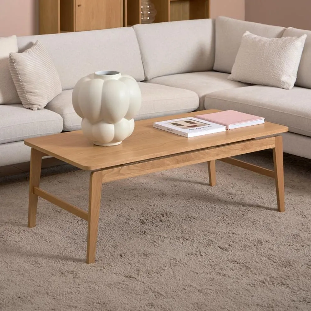 Exeter Rectangular Coffee Table - Oak