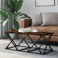 Exeter Rectangular Coffee Table - Smoked Oak