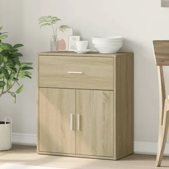 Exeter Sideboard with 2 Doors 1 Drawer - Sonoma Oak