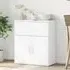 Exeter Sideboard with 2 Doors 1 Drawer - White