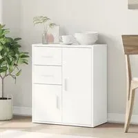 Exeter Sideboard with 2 Doors 2 Drawers - White