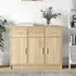 Exeter Sideboard with 3 Doors 3 Drawers - Sonoma Oak