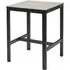 Extro 60cm Bar Table - Cement Textured
