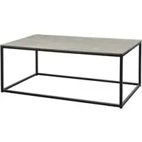 Extro Rectangular Coffee Table - Black
