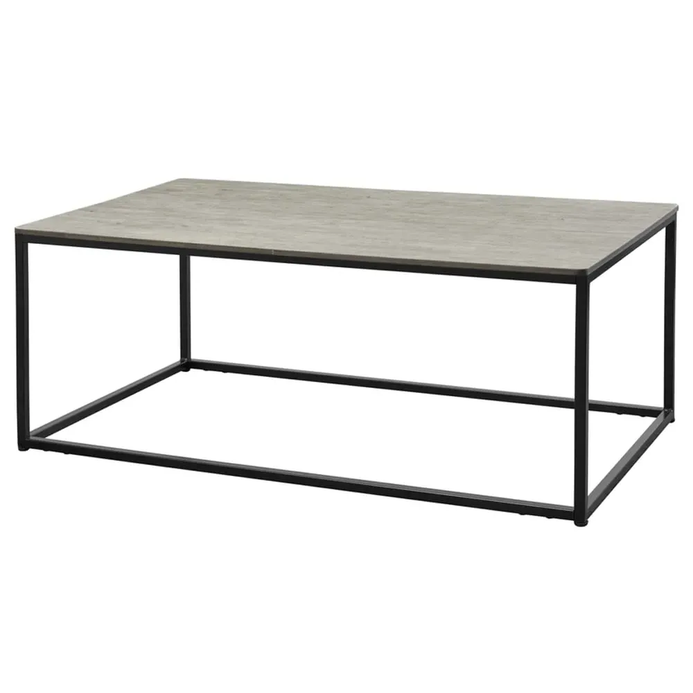 Extro Rectangular Coffee Table - Black