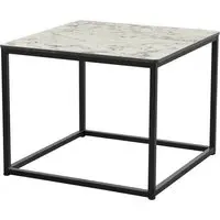 Extro Square Coffee Table - White