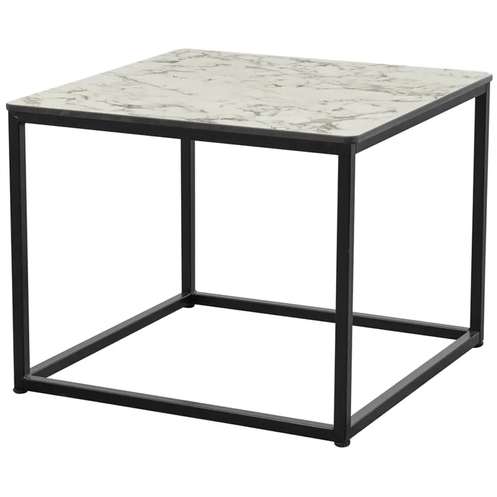 Extro Square Coffee Table - White