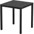 Extro Square Dining Table - Black