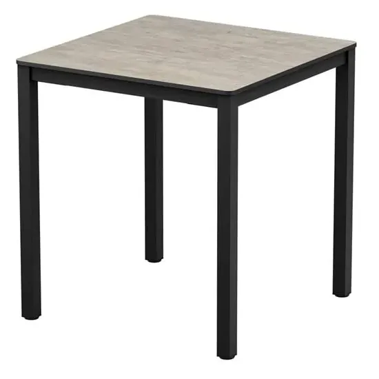Extro Square Dining Table - Textured Cement