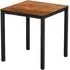 Extro Square Dining Table - Textured Copper