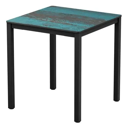 Extro Square Dining Table - Vintage Teal