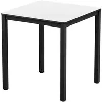 Extro Square Dining Table - White