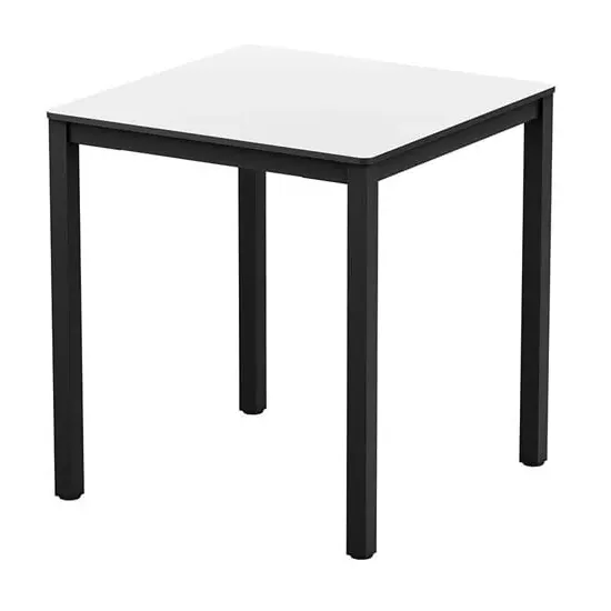 Extro Square Dining Table - White