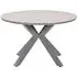 Ezra Round Garden Dining Table - Taupe, Vironwood