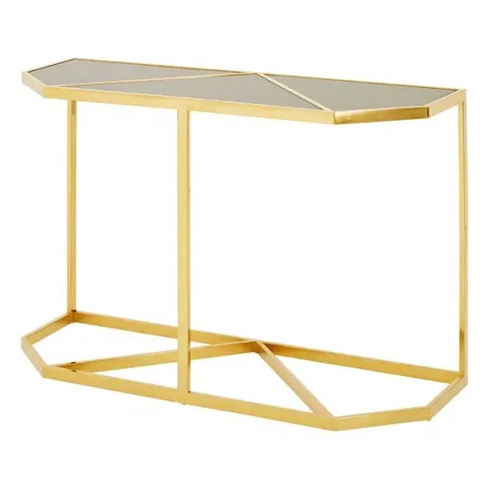 Fafnir Console Table - Black, Glass