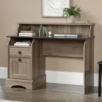 Fairmont Laptop Desk with 2 Drawers - Salt Oak