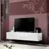 Fallon Rectangular TV Stand with Storage - White, High Gloss