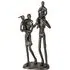 Family Iron Design Sculpture - Burnished Bronze