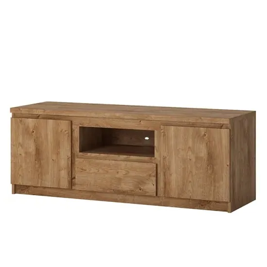 Fank 2 Door 1 Drawer TV Stand - Ribbeck Oak product