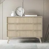 Fargo Chest of 3 Drawers - Beige