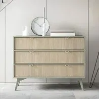 Fargo Chest of 3 Drawers - Green