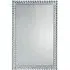 Fargo Rectangular Bevelled Wall Mirror - Silver