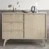 Fargo Sideboard with 1 Door 3 Drawers - Beige