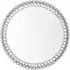 Fargo Small Round Wall Mirror - Silver