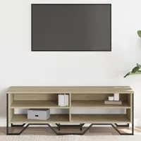 Fargo TV Stand with 4 Shelves - Sonoma Oak