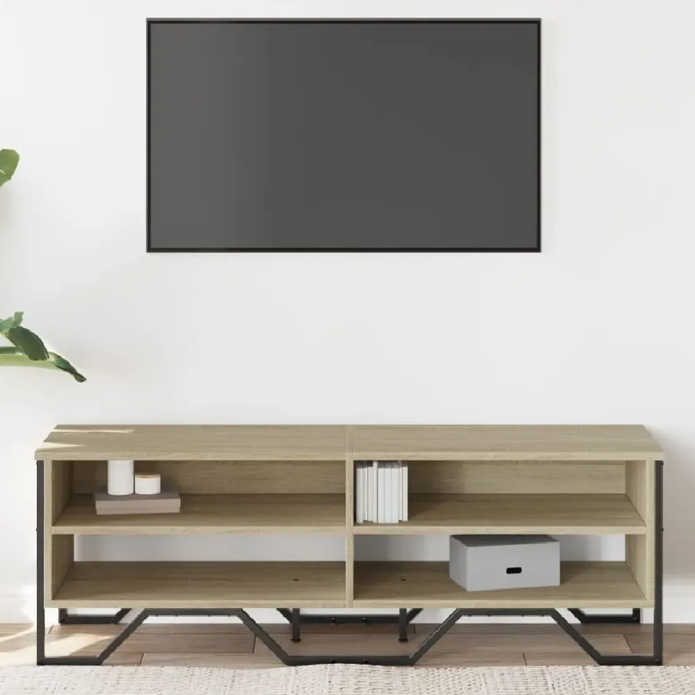 Fargo TV Stand with 4 Shelves - Sonoma Oak image