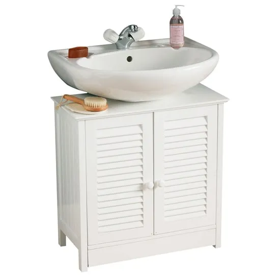 Fargo Under Sink Bathroom Cabinet - White image