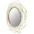 Farota Round Solar Wall Mirror - Champagne Gold