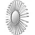 Farota Round Solar Wall Mirror - Silver