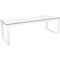 Fayette Extendable Dining Table - White, Laminate alternate view