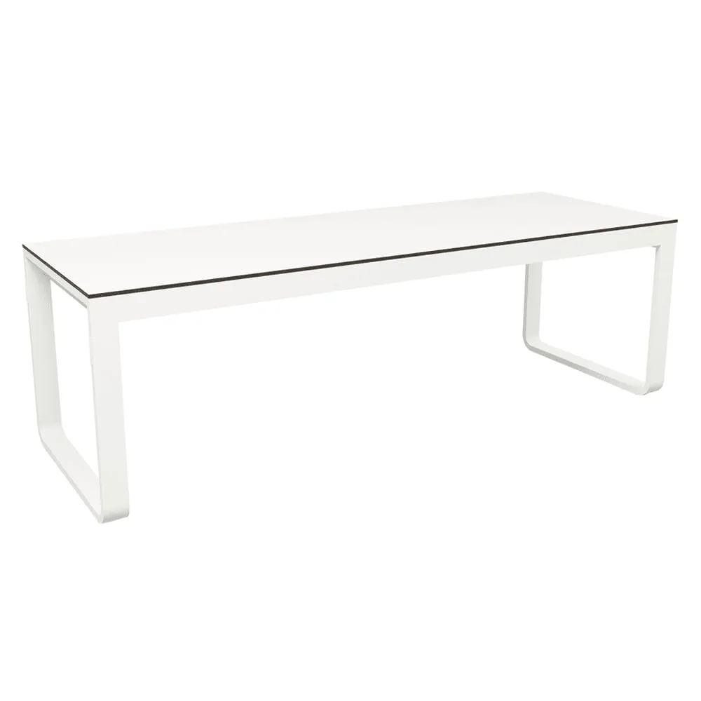 Fayette Extendable Dining Table - White, Laminate