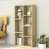 Feivel 7-Shelf Bookcase - Sonoma Oak, Engineered Wood