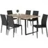 Felix Dining Table with 6 Chairs - Natural, Wood