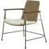 Felixvarela Rattan Chair with Metal Legs - Natural