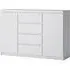 Felton Wooden Sideboard with 2 Doors - White