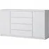 Felton Wooden Sideboard with 4 Drawers - White