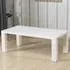 Fenella Rectangular Coffee Table - White, High Gloss