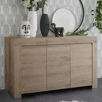 Ferndale 3-Door Sideboard - Cadiz Oak