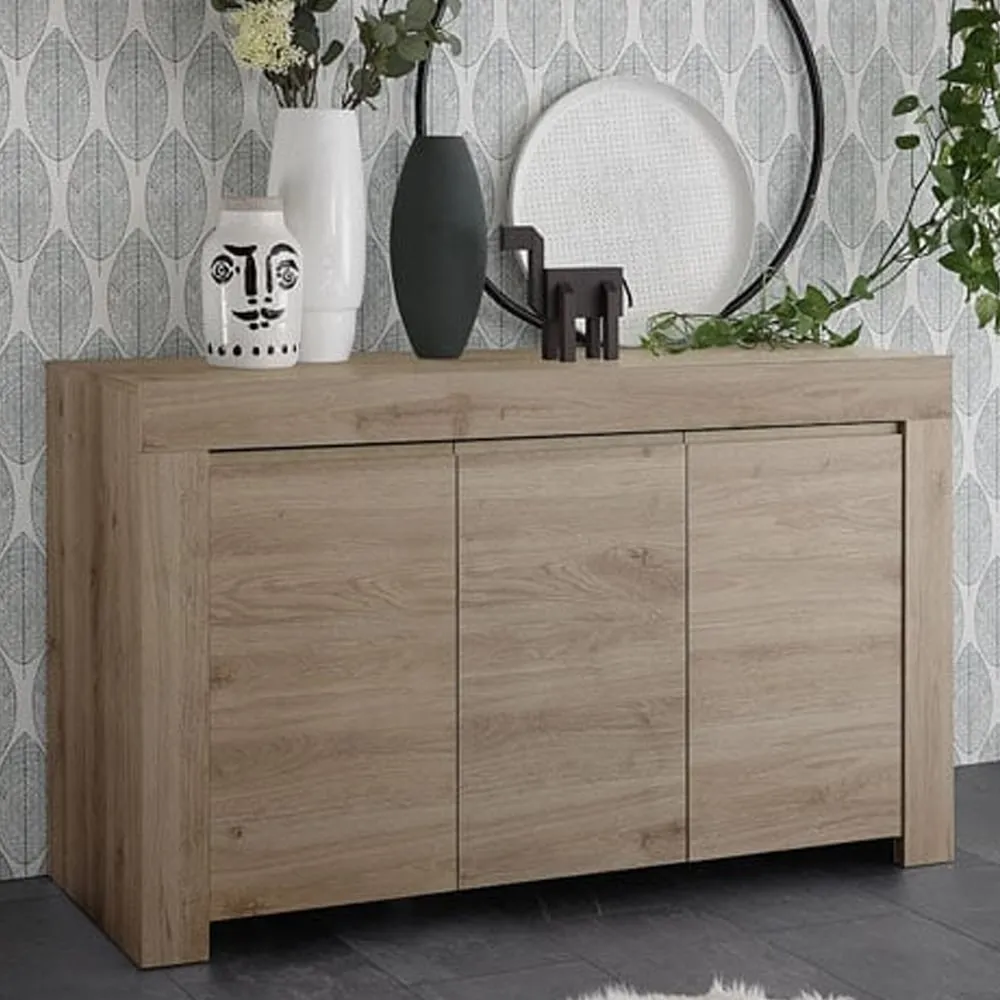Ferndale 3-Door Sideboard - Cadiz Oak image