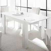 Ferndale Bookcase with 8 Compartments - White, Wood