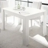 Ferndale Rectangular Dining Table - White, Wood