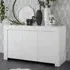 Ferndale Wooden Sideboard with 3 Doors - Matt White