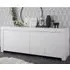Ferndale Wooden Sideboard with 4 Doors - Matt White